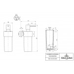 Дозатор для мыла Villeroy&Boch Elements TVA152007 Дозатор для мыла Villeroy&Boch Elements TVA152007